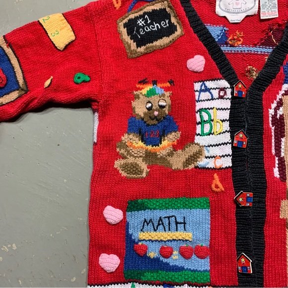 Vintage Handknitted Cardigan - Picture 4 of 12